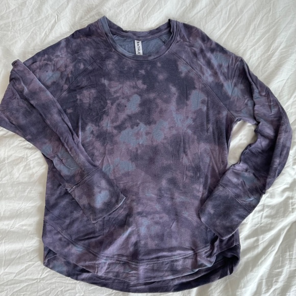 3 $20 for $45 Athleta Mindset Print Sweater - Picture 2 of 4